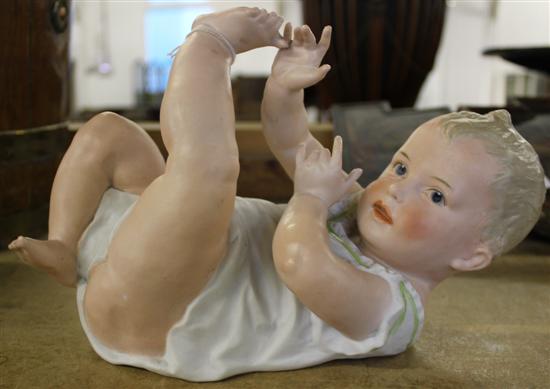 Gebruder Heubach bisque piano baby